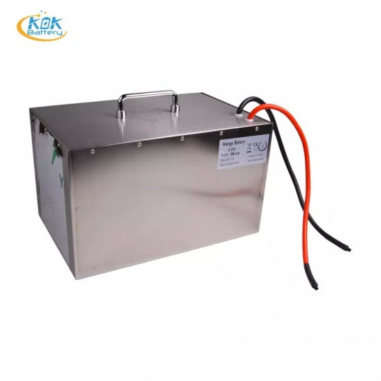 12V 24V 58Ah Lihtium Titanate Battery Pack Solar Storage Battery Customized